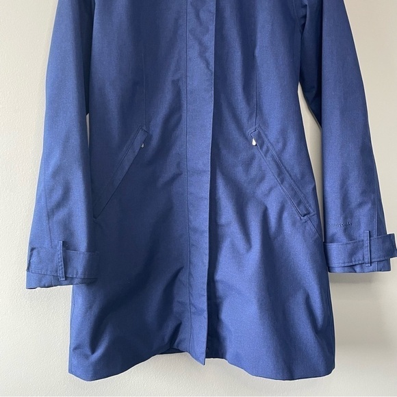 [s] Patagonia Deep Blue Outer Shell Lightly Lined Spring Rain Jacket - Picture 4 of 14